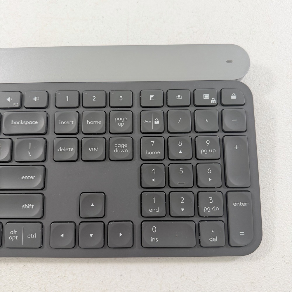 Logitech Craft Advanced Wireless Keyboard Creative Input Dial Backlit Bluetooth - Picture 4 of 12